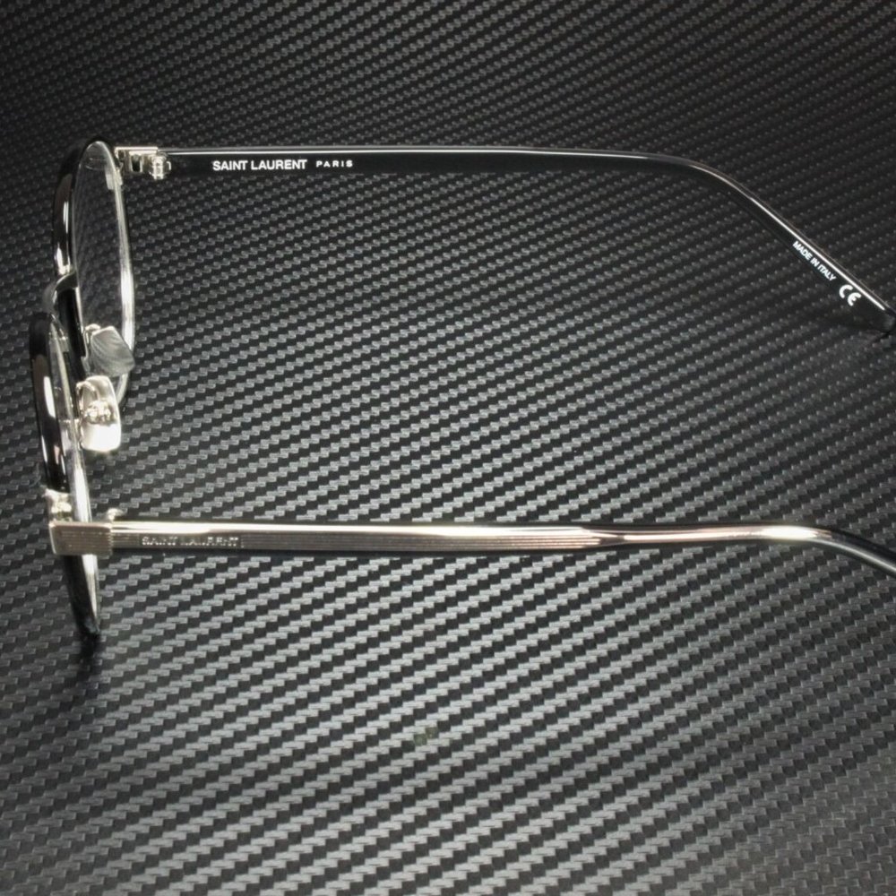Saint Laurent Unisex Shiny Black Eyrglasses! - Picture 4 of 4